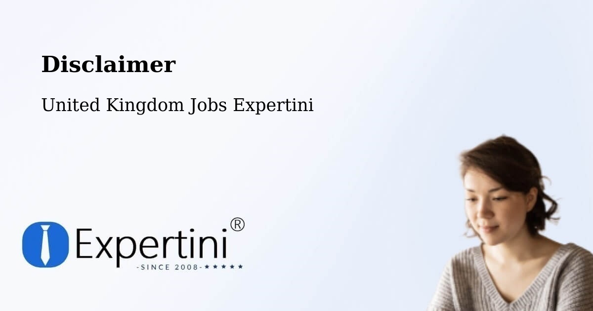 Disclaimer – Mountsorrel - United Kingdom Jobs Expertini